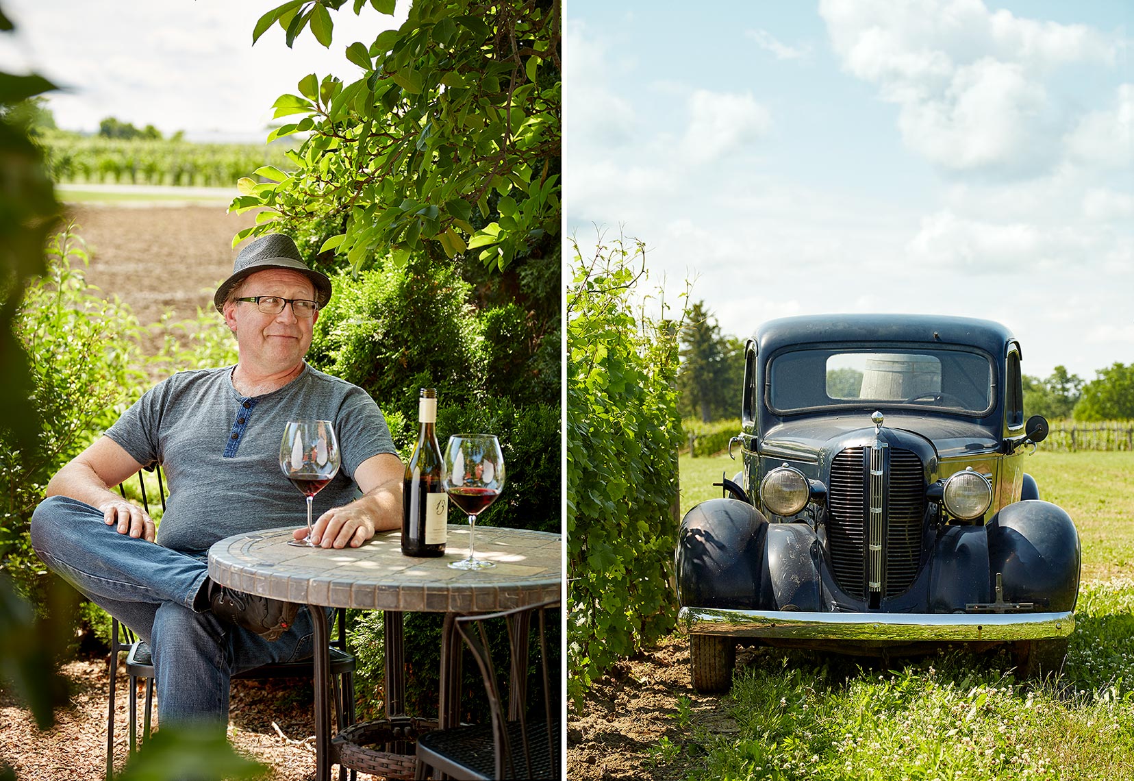 Lifestyle Photography Toronto Car Winery Portrait