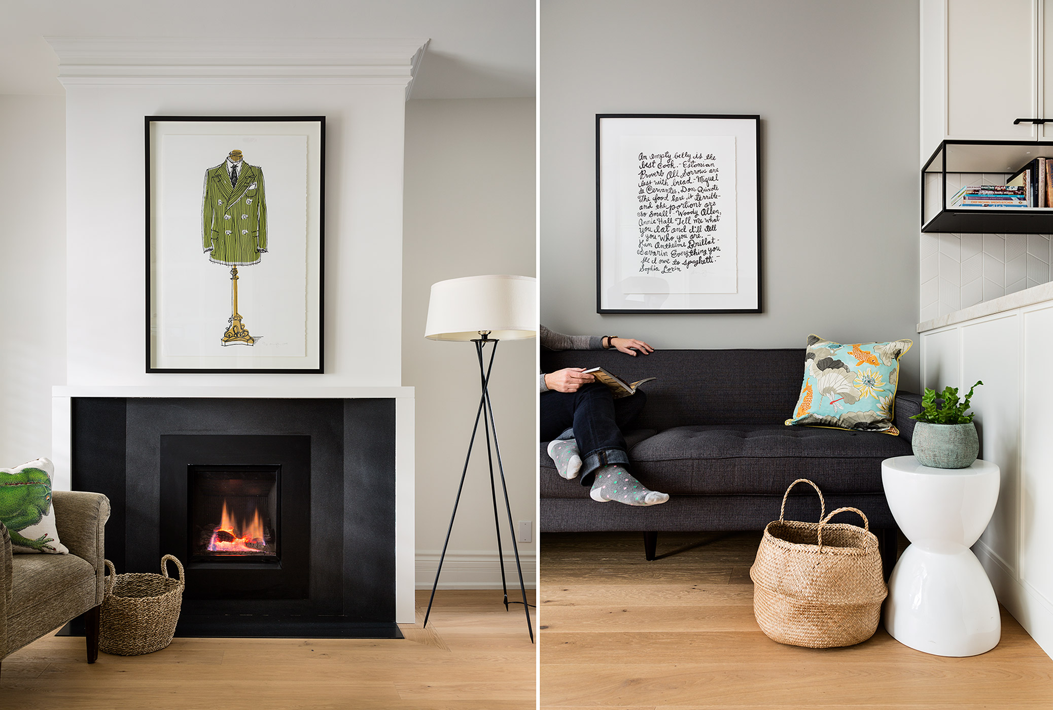 Interior Photography Toronto Fireplace Living